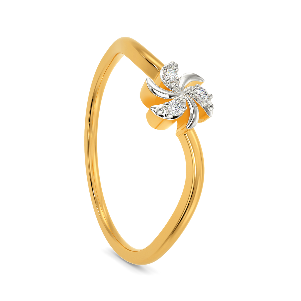 Fleur Gag Diamond Rings
