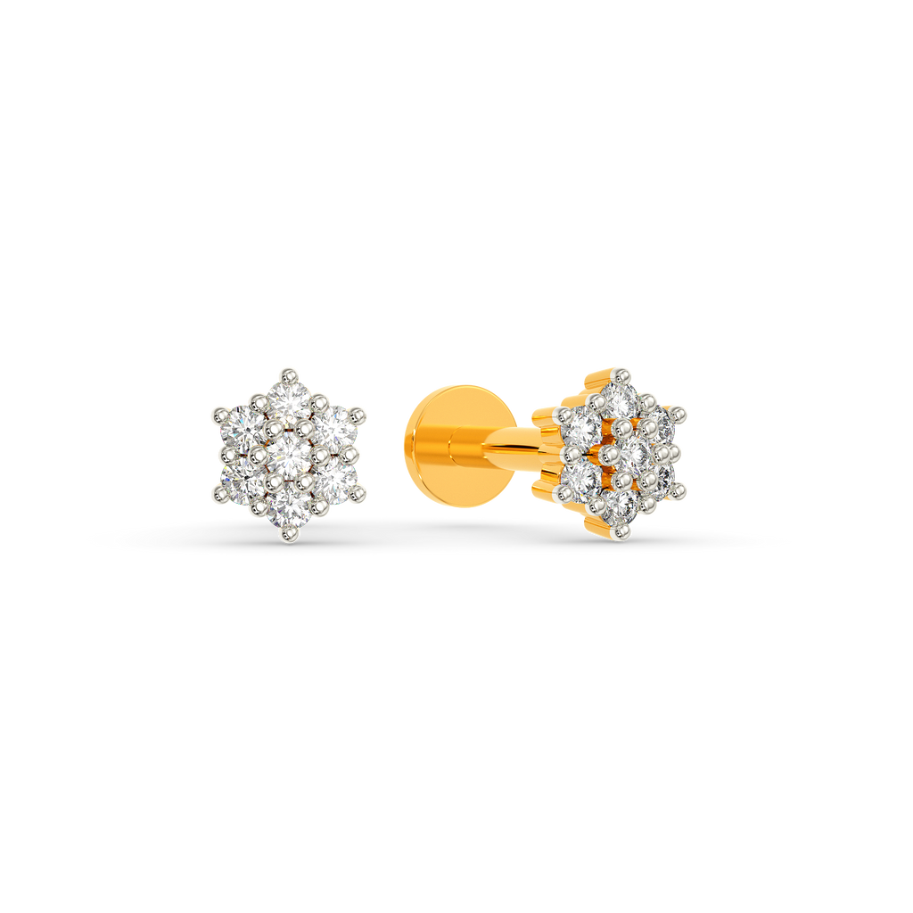 Star Dust Diamond Earrings