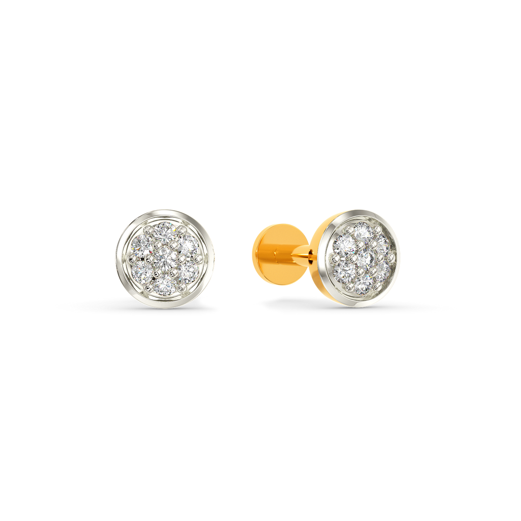 Encrusted Diamond Earrings