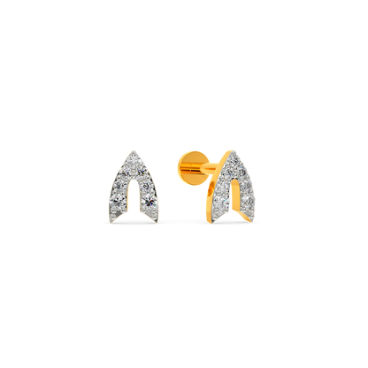 Fish Me Out Diamond Earrings