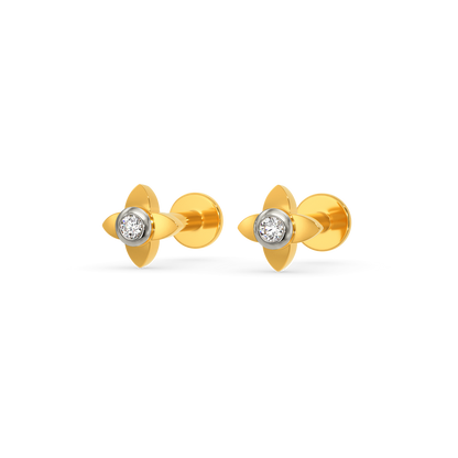 Florid Diamond Earrings
