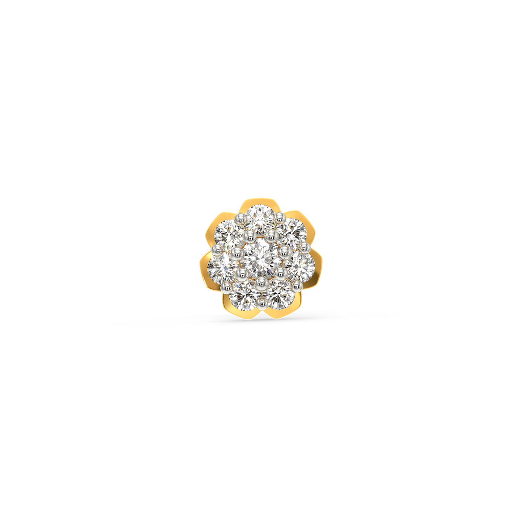 A Hundred Universe Diamond Nose Pins