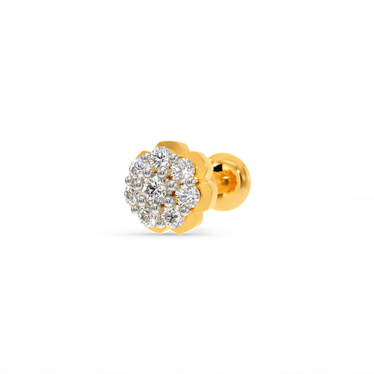 A Hundred Universe Diamond Nose Pins