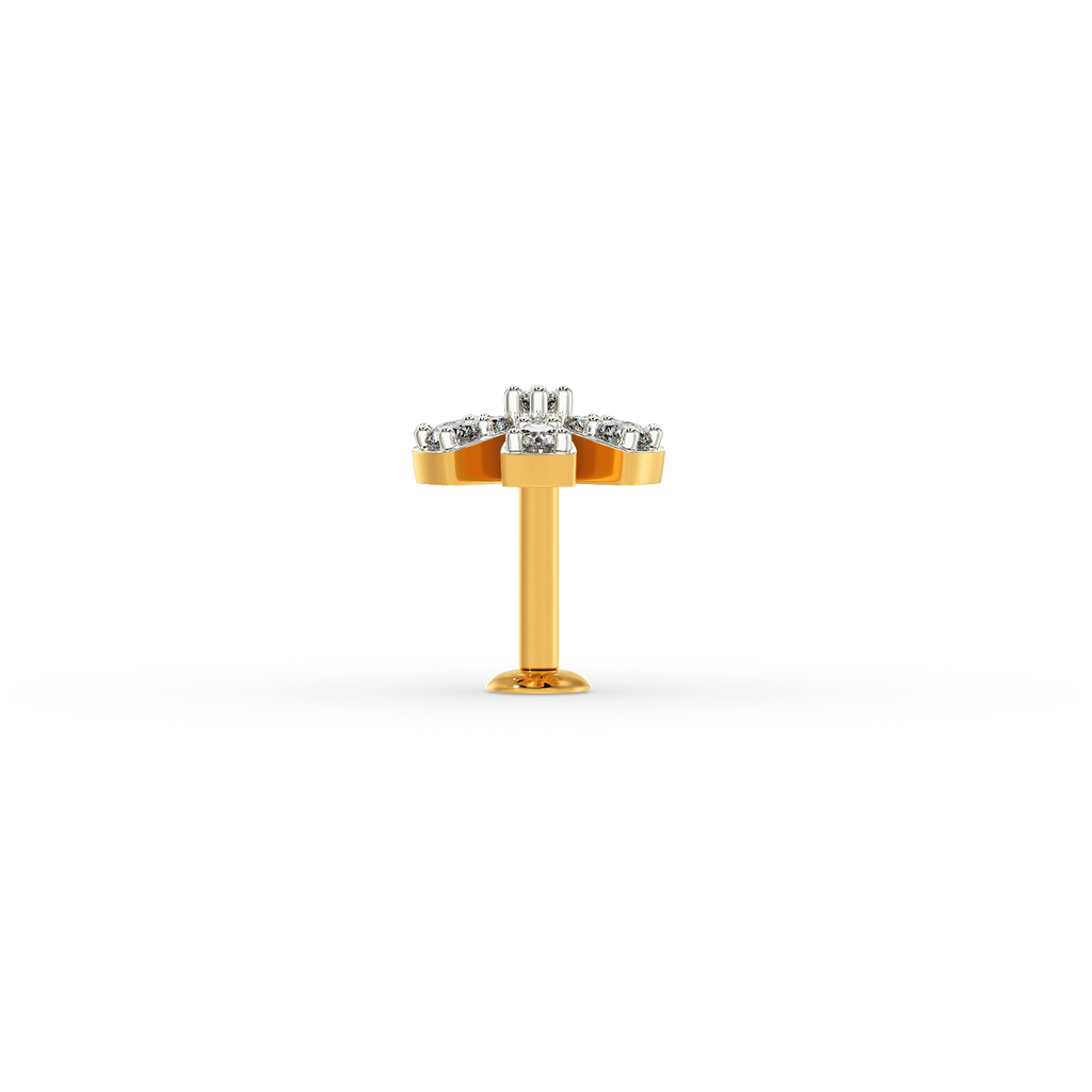 Satin Touch Diamond Nose Pins