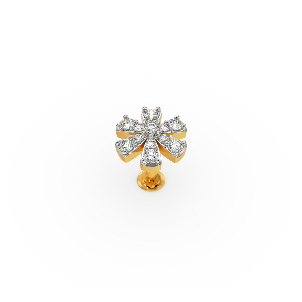 Satin Touch Diamond Nose Pins