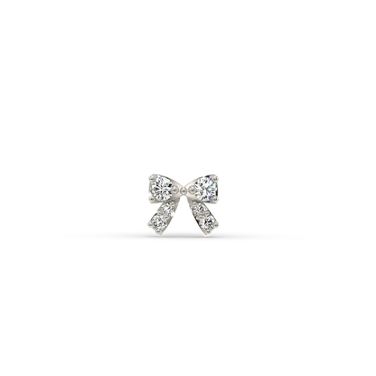 Bow Love Diamond Nose Pins