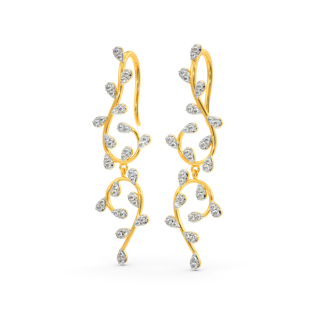 A Beauty To Behold Diamond Earrings