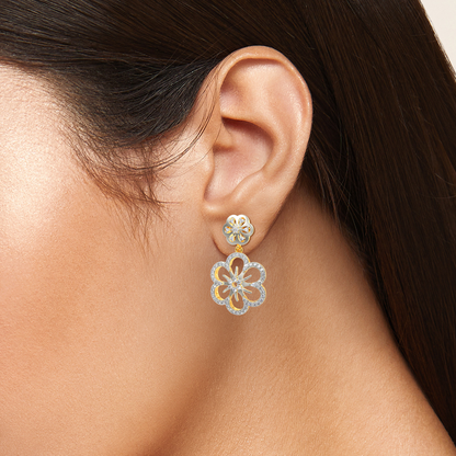 Piece Of Paradise Diamond Earrings