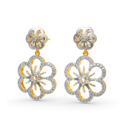 Piece Of Paradise Diamond Earrings