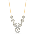 Flora Wheel Diamond Necklaces
