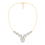 Flora Wheel Diamond Necklaces