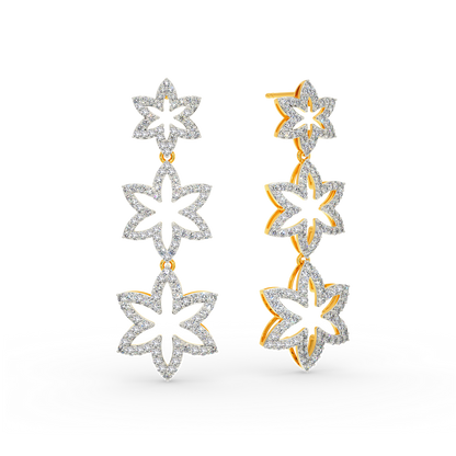Magnolia Dreams Diamond Earrings