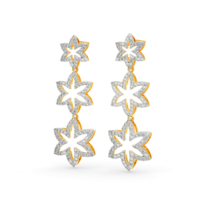 Magnolia Dreams Diamond Earrings