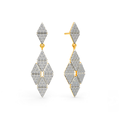 Mellow Autumn Diamond Earrings