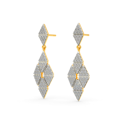 Mellow Autumn Diamond Earrings