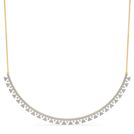 Mellow Autumn Diamond Necklaces