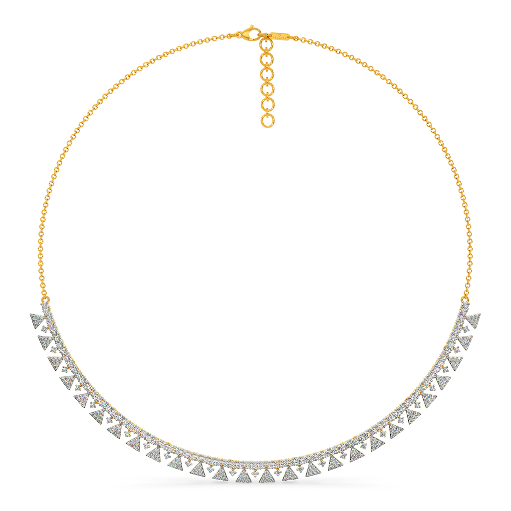 Mellow Autumn Diamond Necklaces