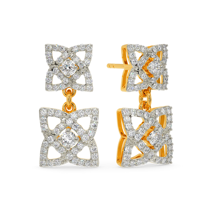 Earth Angel Diamond Earrings