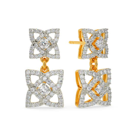 Earth Angel Diamond Earrings