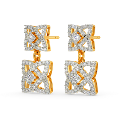 Earth Angel Diamond Earrings