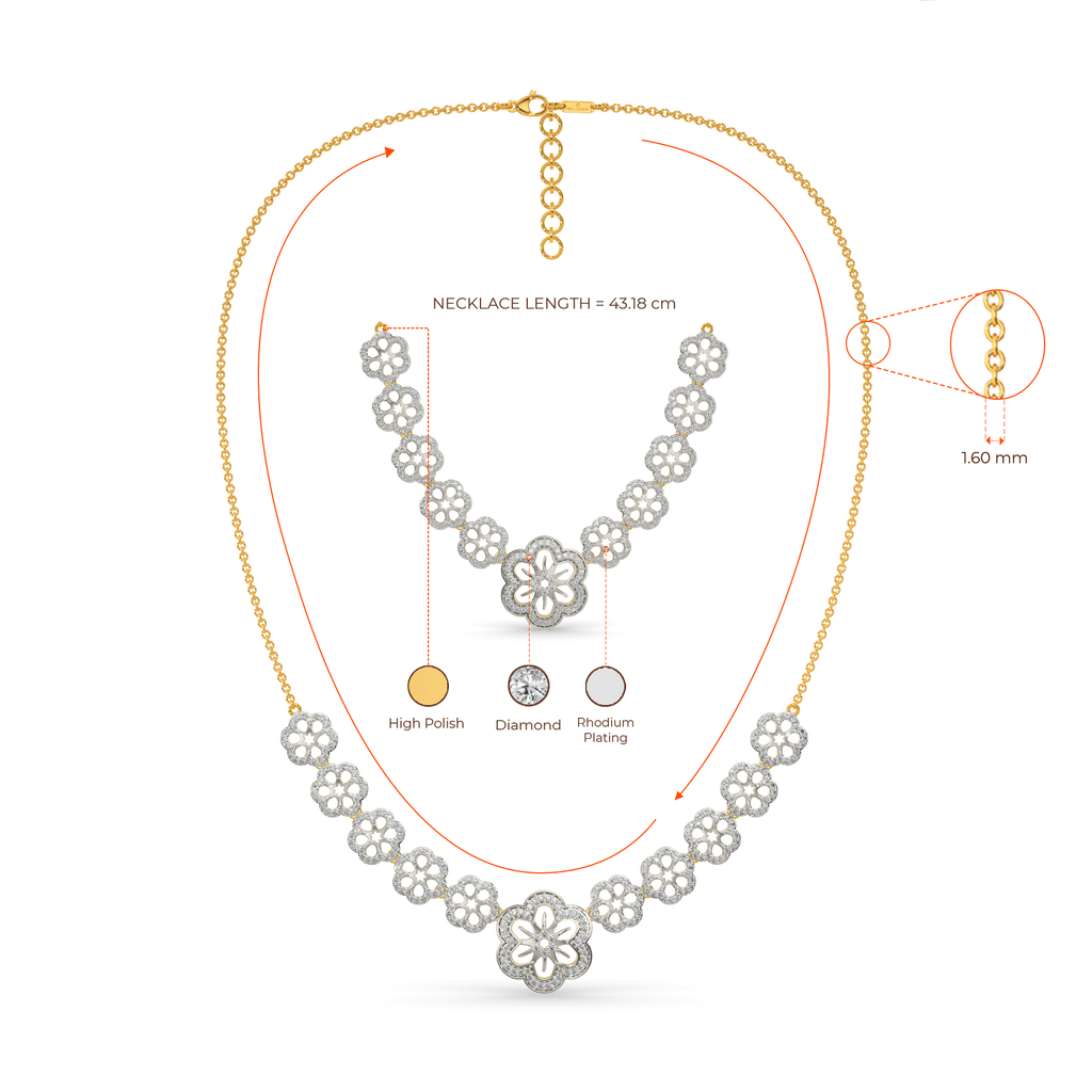 Lacey Amore Diamond Necklaces