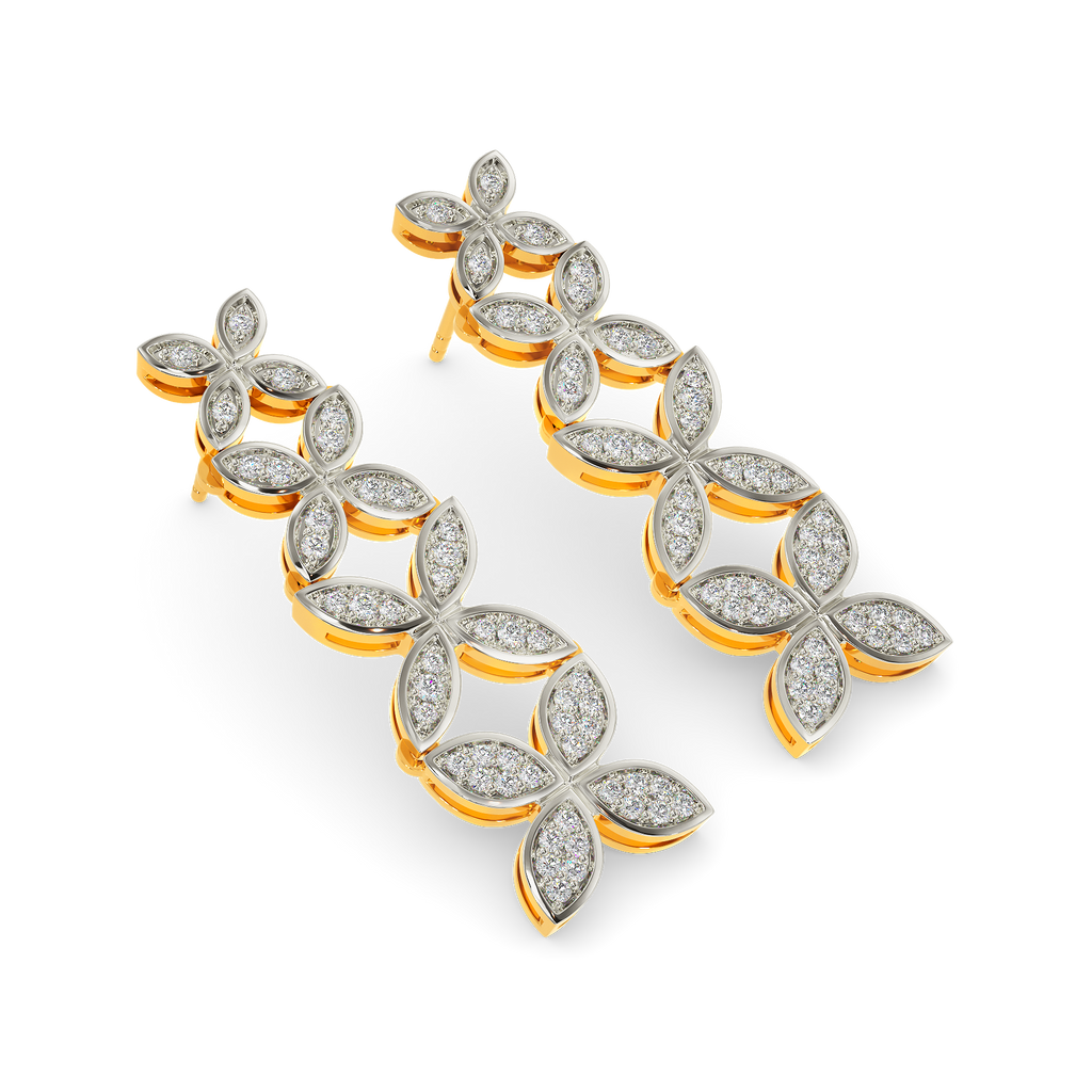 High Moon Diamond Earrings