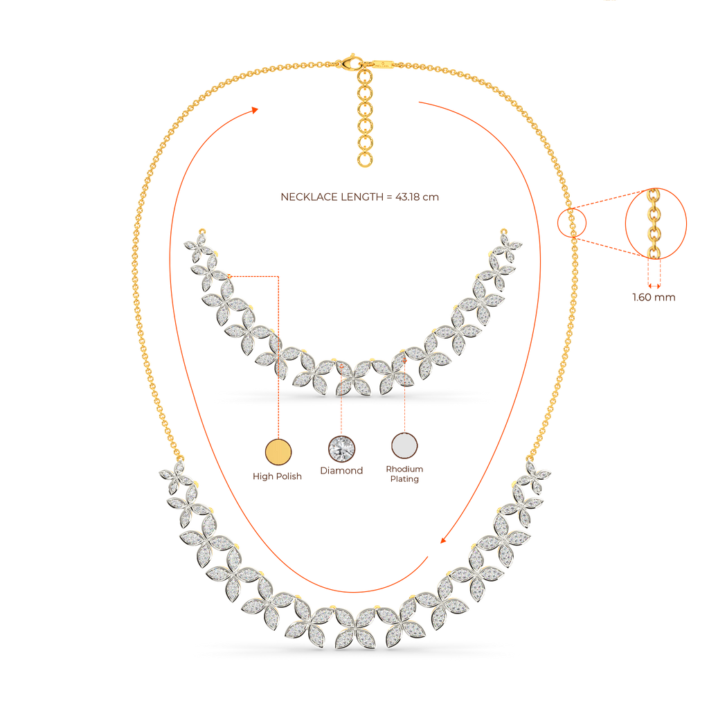 High Moon Diamond Necklaces