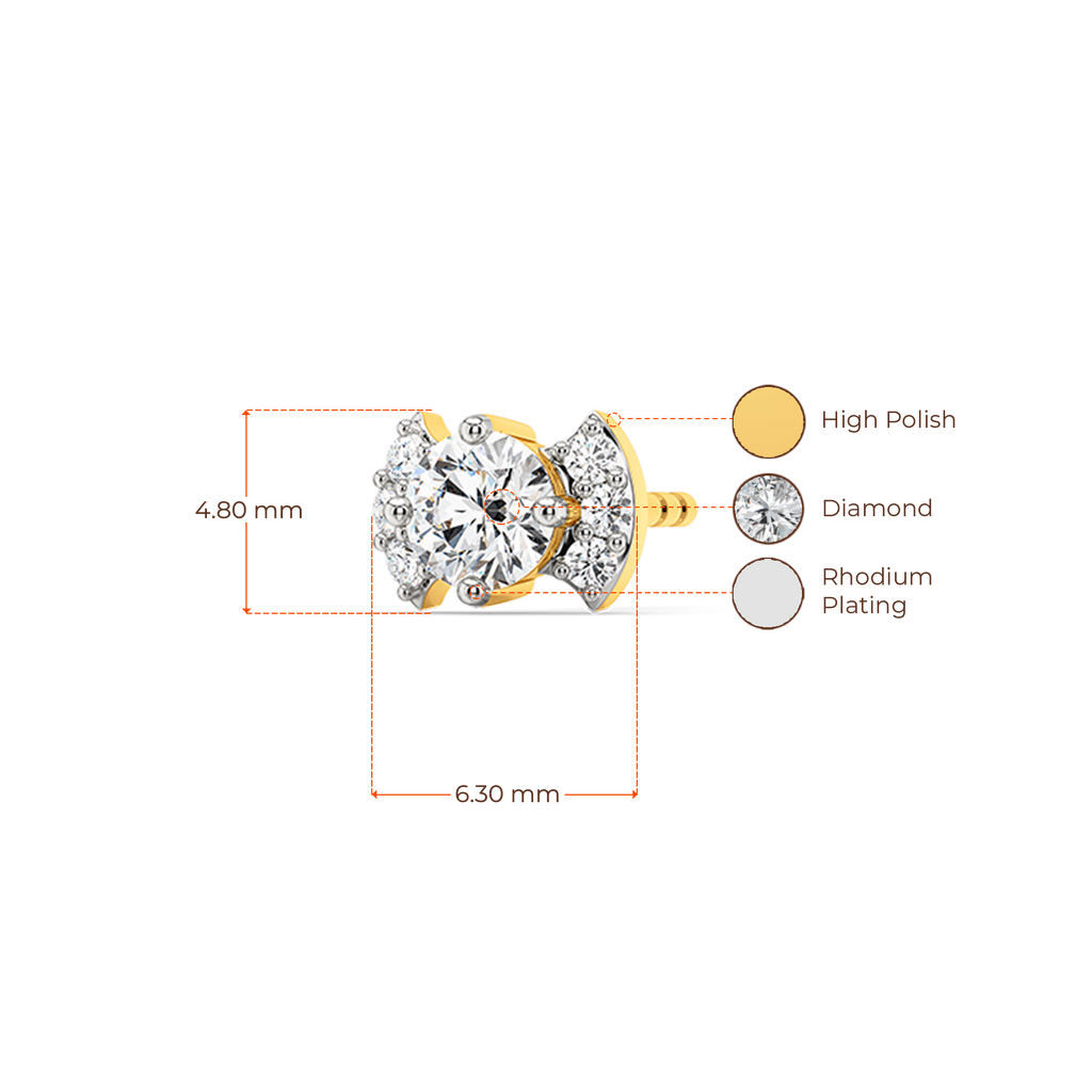 Crystella Diamond Earrings