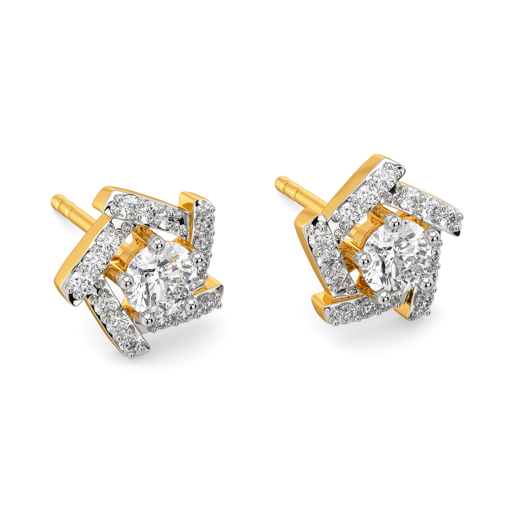 Elaine Diamond Earrings