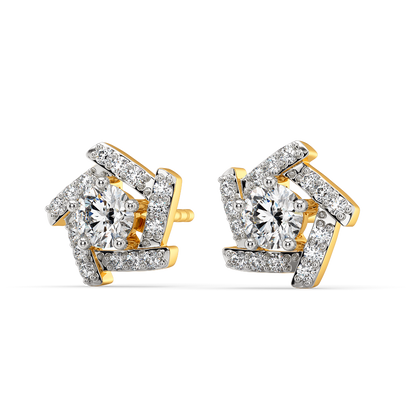Elaine Diamond Earrings