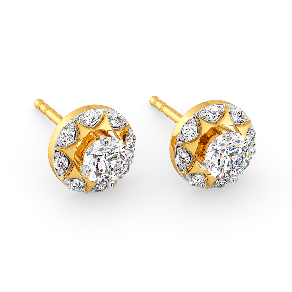 Trinity Diamond Earrings