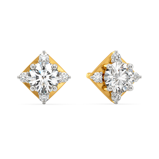 Tart Sharp Diamond Earrings