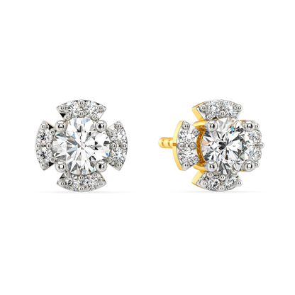 Turn It Up Diamond Earrings