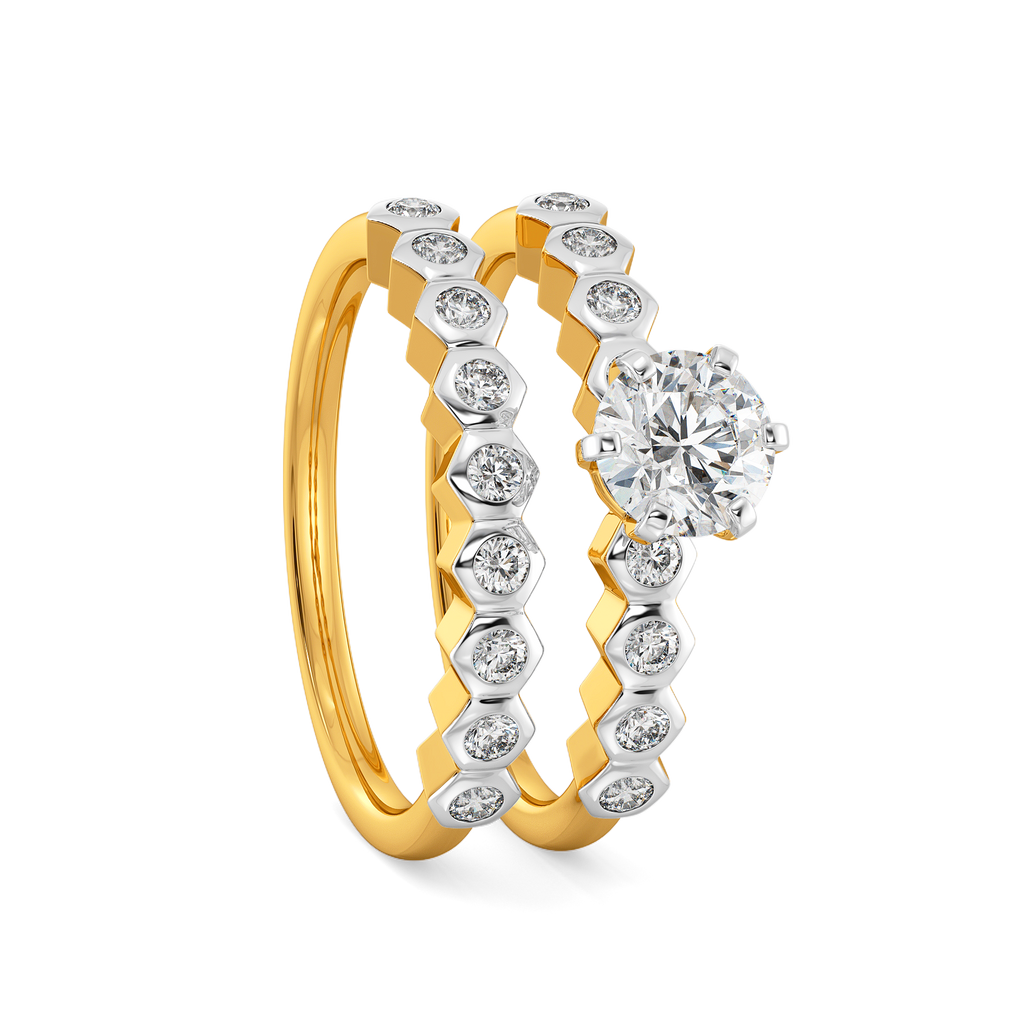 Mystery Twin Diamond Rings