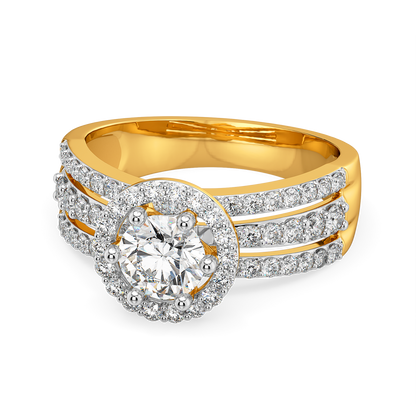 Luster In Its Sky Diamond Rings
