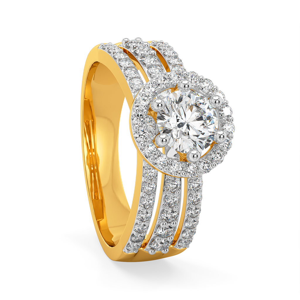Luster In Its Sky Diamond Rings