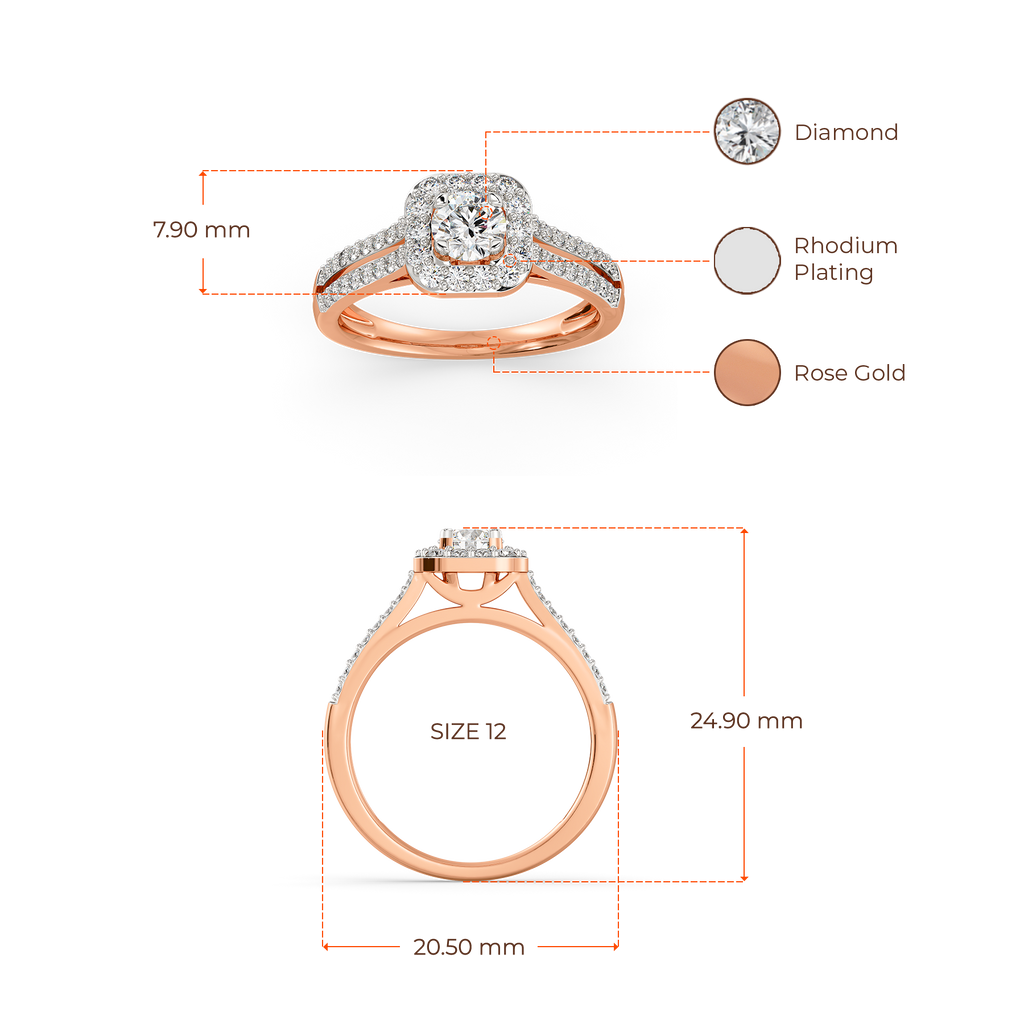 Run For The Roses Diamond Rings