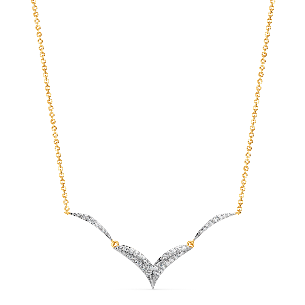 Raspberry Beret Diamond Necklaces