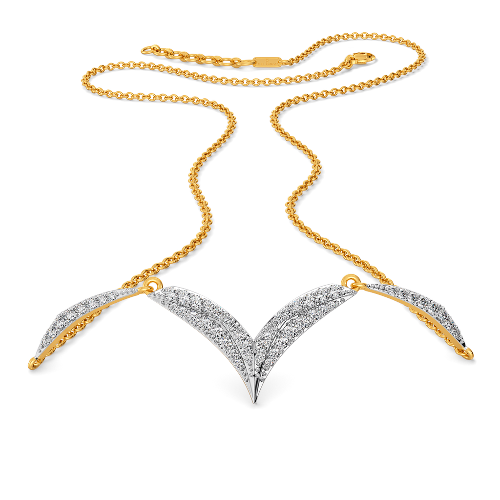 Raspberry Beret Diamond Necklaces