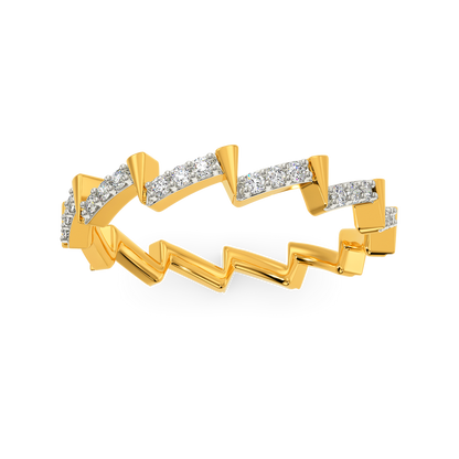 The Lady in White Diamond Rings