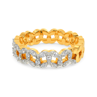 Fleur Zone Diamond Rings