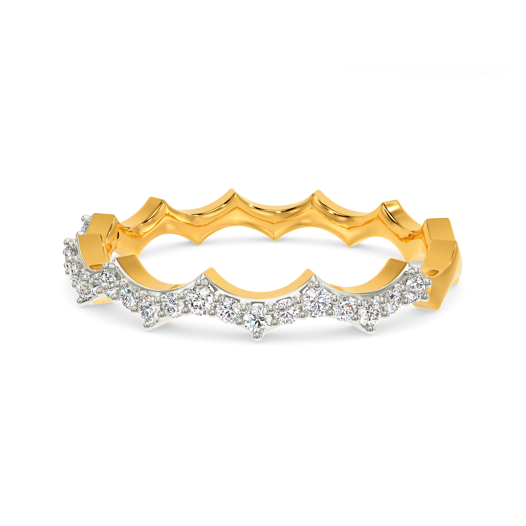 Curves in Club Diamond Rings