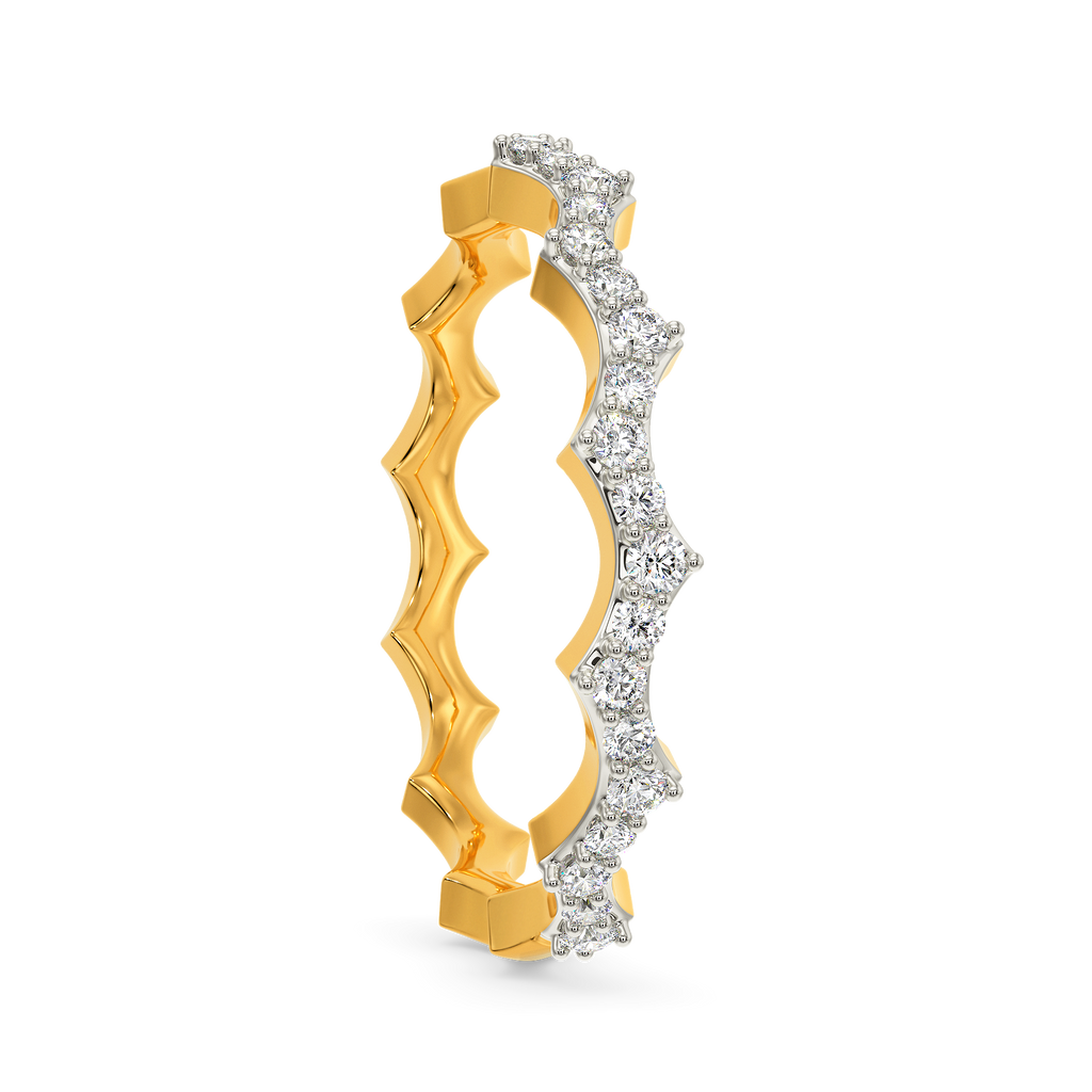Curves in Club Diamond Rings