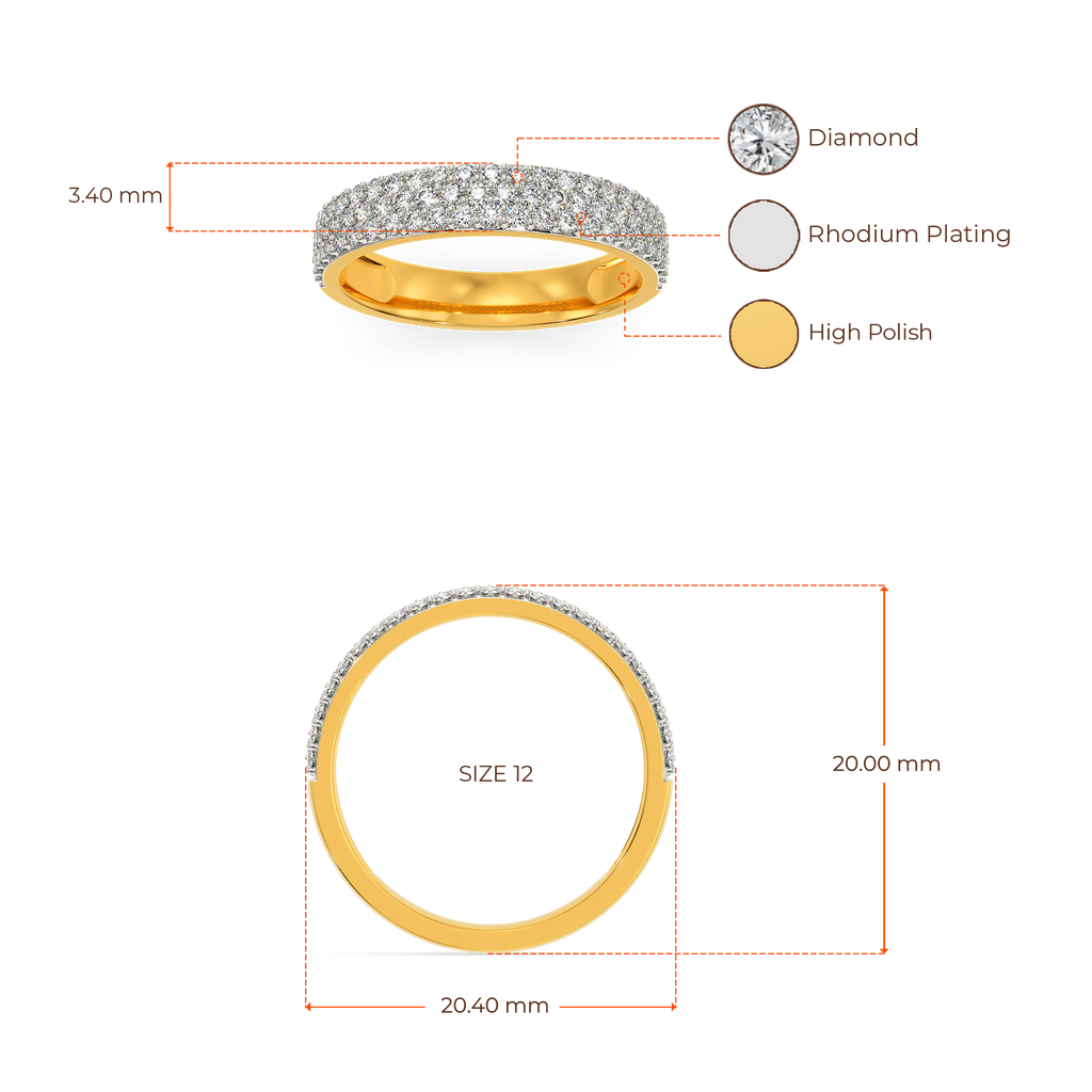 Triple Stock Diamond Rings