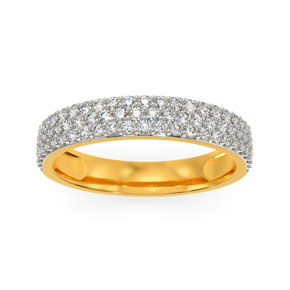 Triple Stock Diamond Rings