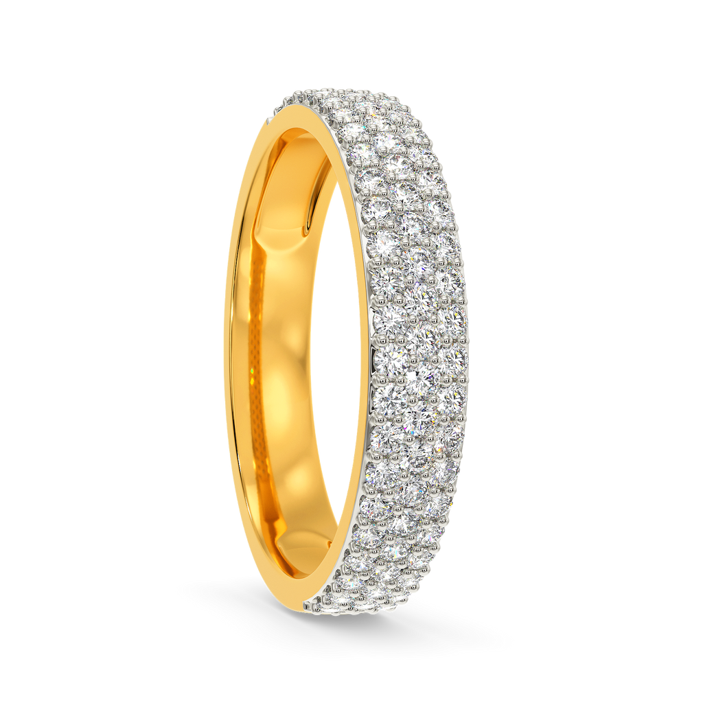 Triple Stock Diamond Rings