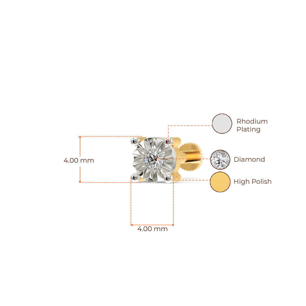 In Circles Diamond Earrings