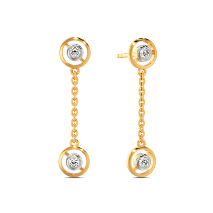 Circle��of��Fame Diamond Earrings