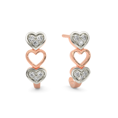 Hoopie Diamond Earrings