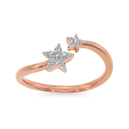 Born To��A��Star Diamond Rings
